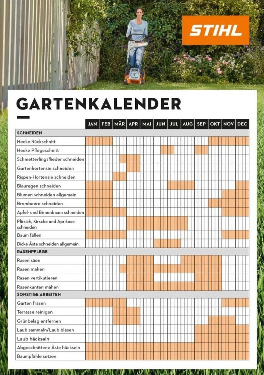 Gatrenkalender von B&L GbR
